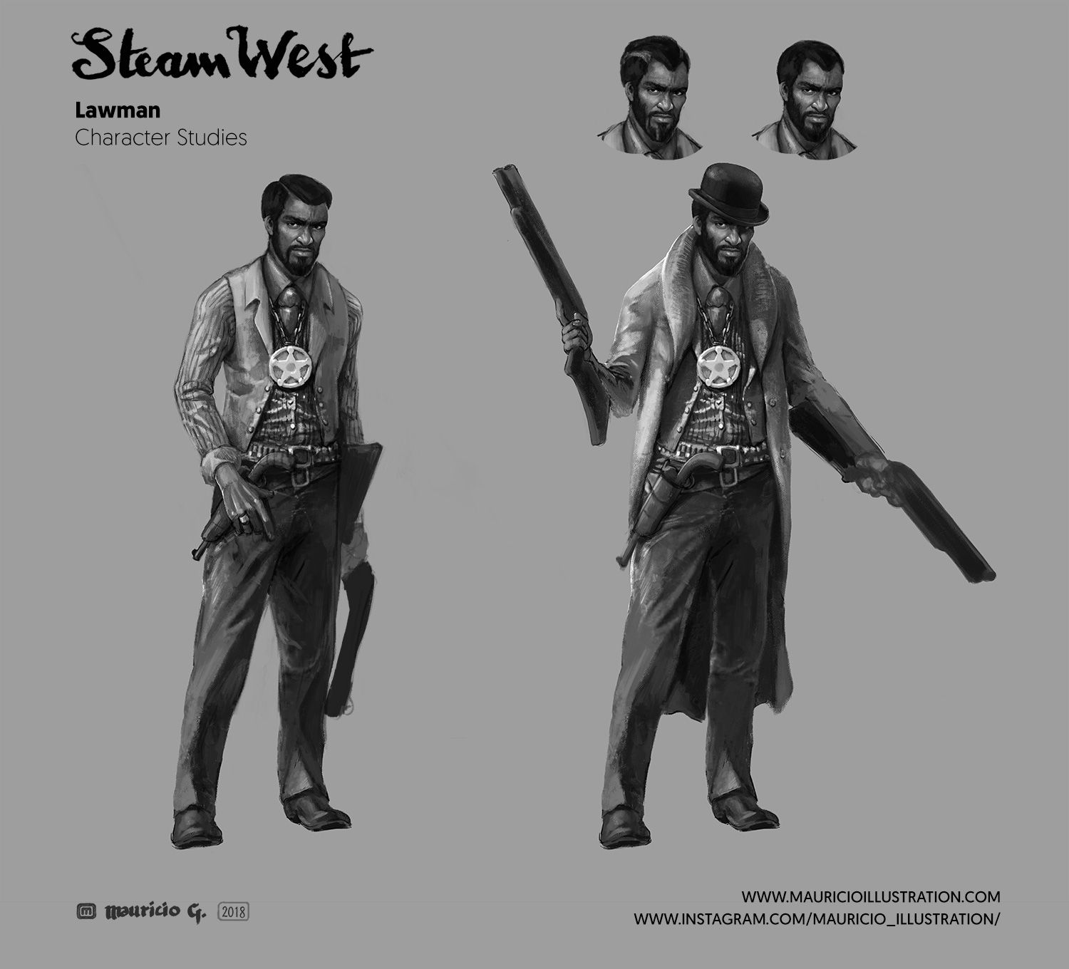 Steam West - Lawman