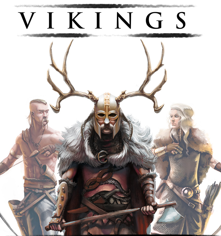 <i>Vikings</i><span>Character design</span>